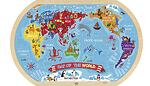 Пъзел със световната карта