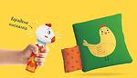 КНИГА ОТ ПЛАТ С ПИСКАЛКА - КОКОШКАТА И ПИЛЕНЦЕТО