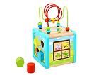 Дидактически куб за активности 5 в 1 , Tooky toy