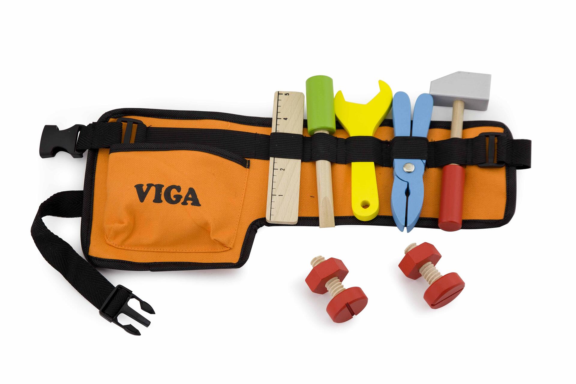 Колан с дървени инструменти, Viga Toys