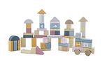 Строителни дървени блокчета 60 броя - Polar B, Viga toys