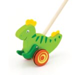 Дървена буталка – Динозавър, Viga toys