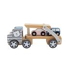 Дървен камион с три коли Polar B, Viga toys