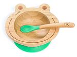Бамбукова купичка с вакуумно дъно - жаба от Yum Yum Bamboo