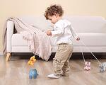Дървена играчка за дърпане полярна мечка Polar B, Viga toys