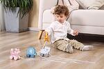 Дървена играчка за дърпане полярна мечка Polar B, Viga toys