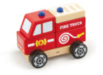 Дървена 3Д фигурка - Пожарна от Viga toys