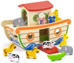 Дървен сортер – Ноевият ковчег, Viga toys