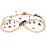 Детски дървен влак с 49 части, Viga toys
