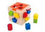 Дървен сортиращ куб, Tooky toy