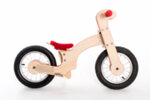 Дървено колело за баланс модел " Голямо Лили"- червено