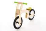 Дървено колело за баланс модел "Z''- зелено