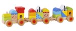 Дървен влак с геометричните форми, Tooky toy