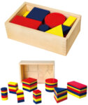 Логически дървени блокове на Денеш, Viga Toys