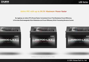 Zalman Захранване PSU 500W APFC ZM500-LXII