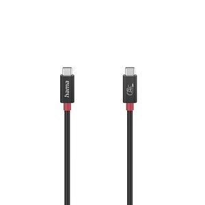 КАБЕЛ E-MARKER ЧИП USB-C М/M, 40 GBIT/S, 5 A, 240 W, 0.80 М, ЧЕРЕН