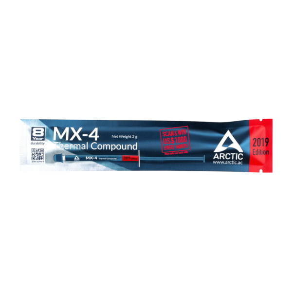 Arctic термо паста MX-4 Thermal Compound 2019 Edition 2g Arctic термо паста MX-4 Thermal Compound 2019 Edition 2g