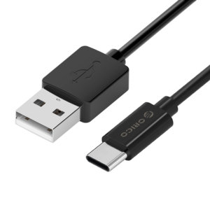 Orico кабел Cable USB2.0 A/M to USB3.1 Type-C 1m - BTC-10-BK