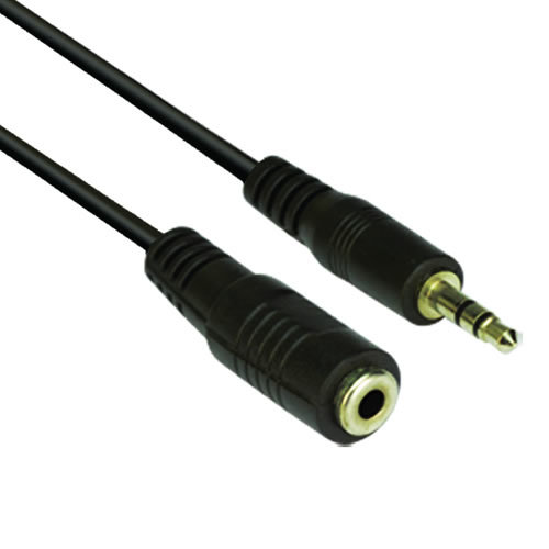 VCom Аудио Кабел 3.5mm Stereo M / F - CV202-1.5m VCom Аудио Кабел 3.5mm Stereo M / F - CV202-1.5m