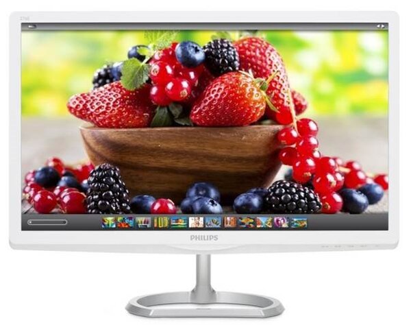 Монитор Philps 27" Wide IPS-ADS LED, 5 ms, 20M:1 DCR, 300 cd/m2, 1920x1080 FullHD, DVI, HDMI, White