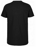 Мъжка черна тениска с щампа Panda-Copy