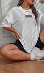 Дамски черен спортен комплект MONRO - дамски шорти със тениска-Copy