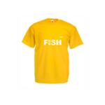Тениска Filstar FISH-МЪЖКА ЖЪЛТА