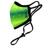 Маска предпазна MAZE X3M 1+3 - Green Chartreuse - за лице, многократна