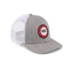 Шапка Abu Garcia 6 PANEL TRUCKER WITH ROUND WOVEN PATCH WHITE MESH