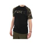 Тениска Fox RAGLAN T SHIRT BLACK & CAMO