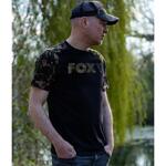 Тениска Fox RAGLAN T SHIRT BLACK & CAMO