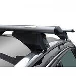 Багажник за покрива на автомобила с интегрирани рейлинги