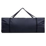 Водоустойчива чанта за тротинетка с дълги презрамки - черна