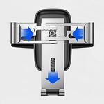 Гравитационна стойка за смартфон за кола - 360°, антишоков дизайн