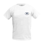 Тениска с къс ръкав PELAGIC BUILT FISH (SAILFISH) PREMIUM TEE White