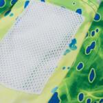 UV блуза с качулка и бъф PELAGIC UPF 50+ EXO-TECH HOODED FISHING SHIRT Green Dorado