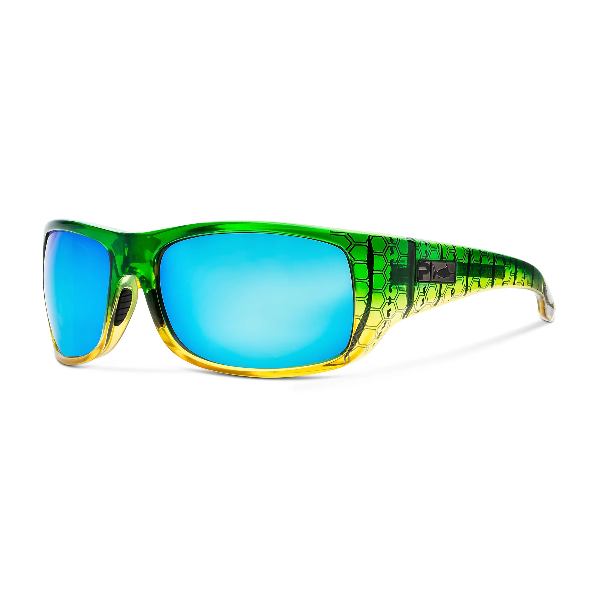 Слънчеви очила PELAGIC FISH HOOK - POLARIZED POLYCARBONATE LENS: Green Dorado/Blue Mirror