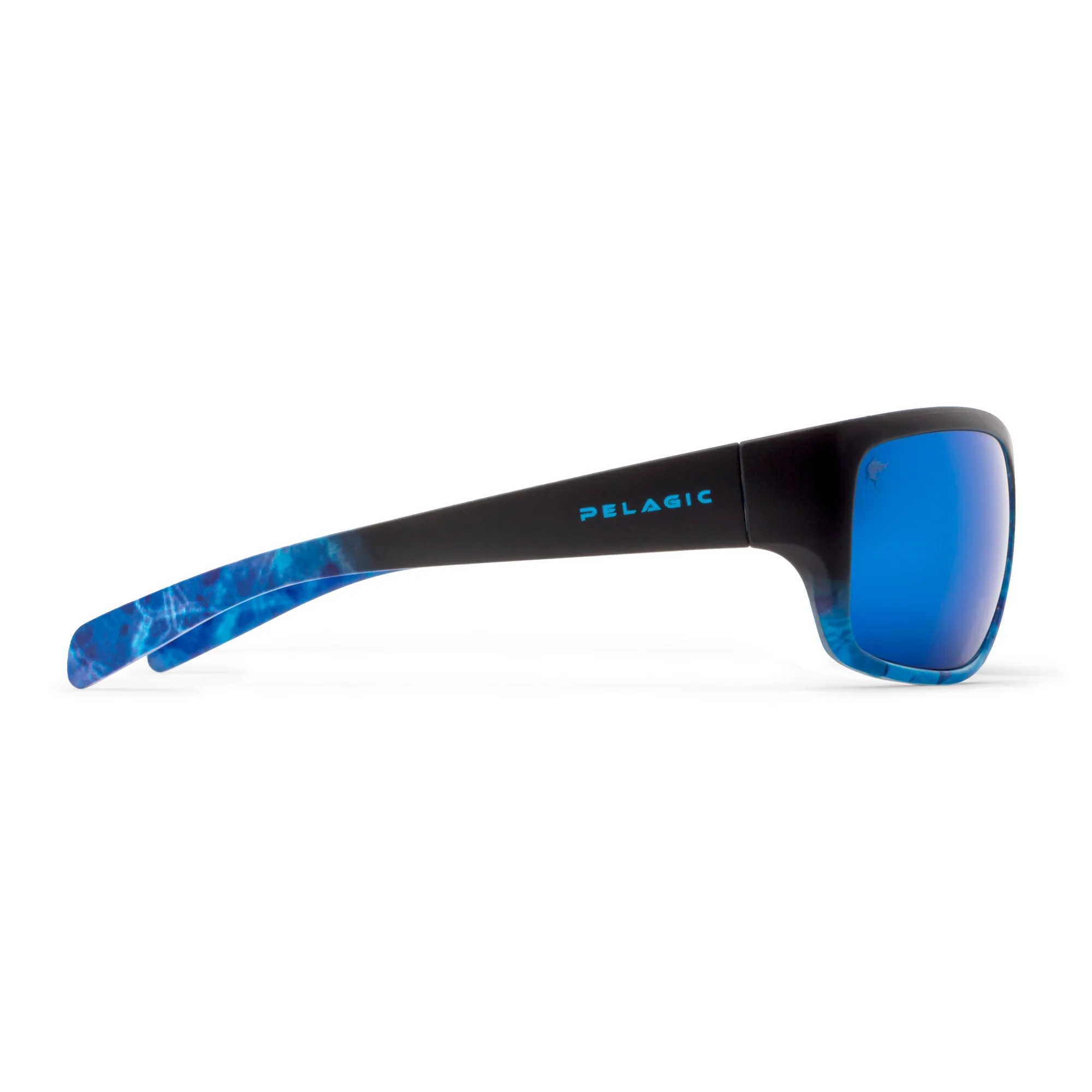 Слънчеви очила PELAGIC LIGHTHOUSE - POLARIZED MINERAL GLASS: Blue Dorado Fade/Blue Mirror