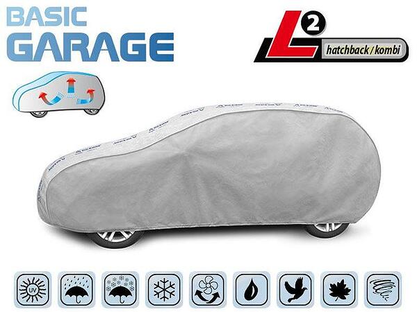 Покривало Kegel серия Basic размер L2 сиво за хечбек/комби