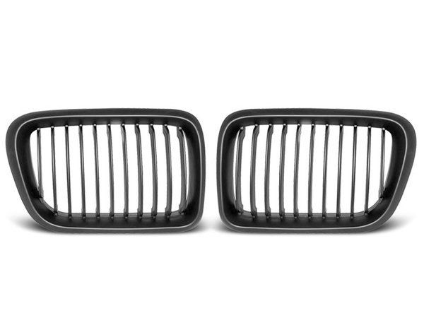 Тунинг решетки бъбреци черни за BMW E36 10.96-08.99