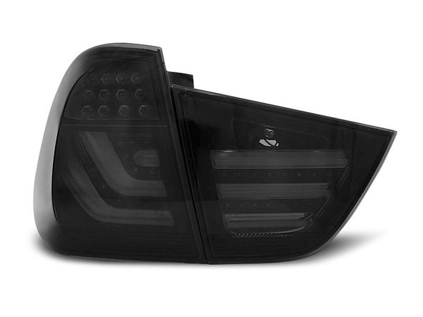 Тунинг LED стопове D2 опушени за BMW E91 2009-2011