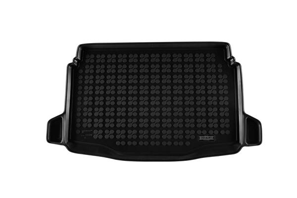 Гумена стелка за багажник Rezaw-Plast съвместима с Jeep Avenger след 2022 година в горно положение на багажника, без Hybrid версия, 1 част, черна-Copy