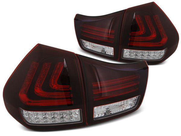Тунинг LED стопове опушено хром за Lexus RX 330/350 2003-2008