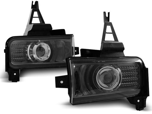 Тунинг халогени черни с LED светлини за TOYOTA LAND CRUISER FJ200 07-