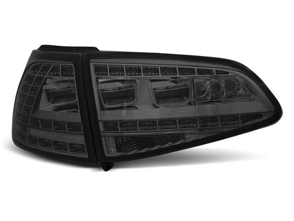 Тунинг LED стопове опушени за Volkswagen GOLF 7 2013- хечбек, версия без фабрични led стопове