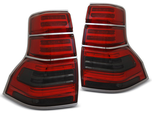 Тунинг LED стопове с опушен мигач за Toyota LAND CRUISER 150 2009-2013