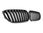 Тунинг решетки бъбреци черен мат за BMW F22 / F23 M2