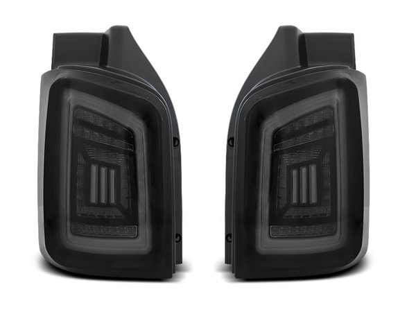Тунинг LED BAR стопове опушени с динамични мигачи за VW T5 04.03-09 / 10-15