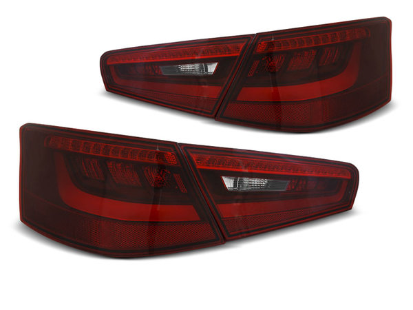 Тунинг LED BAR стопове червени за AUDI A3 8V 3D 12-16