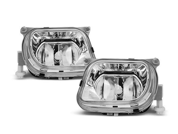 Тунинг халогени хром за MERCEDES W210 E-KLASA 95-05.99